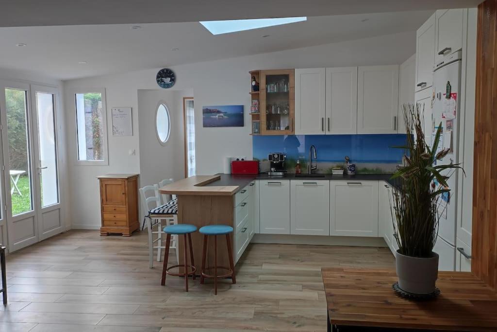 Maison Spacieuse 50 M De La Plage Уистреам Екстериор снимка